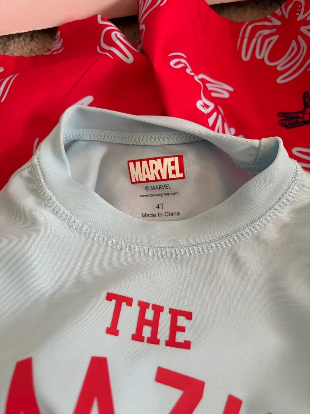 boy’s 4T spiderman swim set - Picture 4 of 4